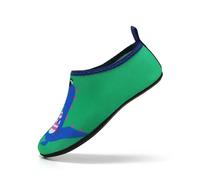 RUHTEUO Zapatos De Playa For Niños, For Nadar Descalzos, Secado Rápido, Suaves Y Ligeros, For Hacer Esnórquel para Hombres Mujeres, para Surf(W05-JiaoMaGreen,20 21)