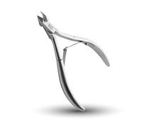 Rui Smiths Alicates Profesionales para Cutículas | Alicates de Precisión para Cutículas de Acero Inoxidable de Grado Quirúrgico, Mango Francés, Resorte Doble, Mandíbula de 6 mm (Full Jaw)
