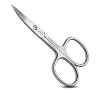 Rui Smiths Tijeras de uñas profesionales | Cortador de pedicura de acero inoxidable con bordes de corte curvados microserrados, antideslizantes, | Hecho en Solingen, Alemania