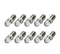 Ruiandsion 10 bombillas LED BA9S blancas de 24 V 1895 1891 53 57 bombillas LED 47830 64111 3893 para interior de coche, cúpula, mapa, matrícula, guantera, luces