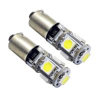 Ruiandsion 2 Bombillas LED BAY9S H21W Ultrapotentes 12V Canbus - Chip 5050 5SMD, Brillo Excepcional para Luces de Marcha Atrás e Intermitentes de Respaldo, Larga Durabilidad y Fácil Instalación
