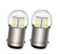 Ruiandsion 6-30V 6V 12V 24V BA15D Bombilla LED 6500K Luz Blanca Sin Polaridad para Instalación Fácil en RV, Barcos y Coches - Compatible con los Modelos 94, 1076, 1130, 1196, 1004