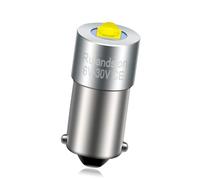 Ruiandsion BA9S - Bombilla LED 895 1891 53 57 blanca 6-30 V sin polaridad 3535 1SMD Chipsets integrado para interior de coche, cúpula, mapa, matrícula, guantera, luces, paquete de 1