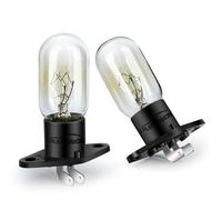 Ruiandsion Bombilla de Microondas Z187 250V 2A 25W para Horno Universal, Blanco Cálido (Paquete de 2)