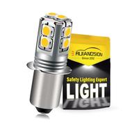 Ruiandsion Bombilla LED P13.5S 6-40V para Herramientas y Linternas - Luz Blanca Brillante, Instalación Sin Polaridad - Reemplazo Ideal para Linterna de Trabajo (6V, 12V, 24V, etc.)