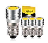 Ruiandsion Bombillas LED 3 V E10 superbrillantes para linterna, 4 unidades