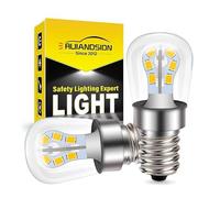 Ruiandsion - Bombillas LED E14 de baja tensión AC DC 24 V 2 W Base de tornillo Edison Ahorro de energía Bombillas cálidas blancas para camión, lámpara solar, lote de 2