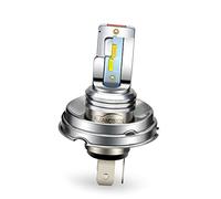 Ruiandsion P45T H5 R2 - Bombilla LED para faro delantero H5 R2 de 10 a 30 V, superbrillante, CSP, 4 SMD, bombilla LED para faro delantero de auto y moto, color blanco/amarillo