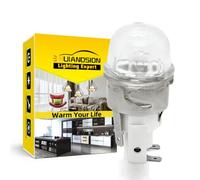 Ruiandsion W05 - Bombilla halógena de repuesto E14 de 230 V, 25 W, alta temperatura de 500 °C, tamaño estándar, para horno integrado, blanco cálido (paquete de 1)