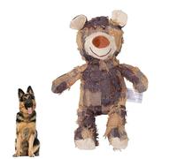 RUICUBEI Indestructible Bear Strong Bear,Indestructible Perro Juguete para Mascadores Agresivos,Juguete para Perro para Mascotas (Morado Oscuro, Grande)
