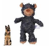 RUICUBEI Indestructible Bear Strong Bear,Juguete Indestructible Perro Juguete para Mascadores Agresivos,Juguete para Perro para Mascotas (Denim Azul, Grande)