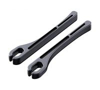 RUIDAM 2 Piezas Relleno de Hueco para Asiento de Coche para Volvo XC-40 2020-2024, Coche Asiento Espacio Relleno Tira Organizador De Asiento Accesorios,A/Black