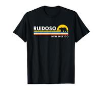 Ruidoso New Mexico NM Vintage Retro Souvenirs Bear Camiseta