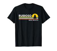 Ruidoso New Mexico NM Vintage Retro Souvenirs Pine Camiseta