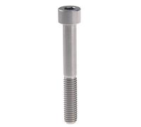 Ruifu - Tornillo Allen de cabeza cilíndrica DIN912, M8, titanio, Gr5, para motocicleta o bicicletas, en tamaños de 20, 25, 30, 35, 40, 45, 50, 60 y 70 mm, gris, M8x60mm