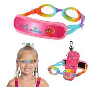 RUIGAO Gafas de natación para niños de 3 a 6 años, gafas de natación sin tirones de pelo,