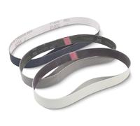 RUIHONGV Paquete de 6 correas de lijado de 1 x 30 pulgadas para afilar cuchillos, 2 de cada uno de los granos ultrafinos 1000, 2500 y 5000, compatibles con lijadoras de banda de 1 x 30 pulgadas, 1