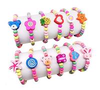 RUIJIE 12 Piezas Pulsera Niña Pulsera Amistad Colorido Brazalete Joyería Niñas Joyas Pulseras de Cuerda Trenzada para Niña Regalo de Cumpleaños de Fiesta