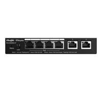 Ruijie Switch RG-ES206GC-P gestionado 6 puertos Gigabit PoE Cloud Negro