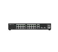 SWITCH RUIJIE RG-ES220GS-P 20 PUERTOS GIGABIT POE 16 POE2 2RJ45