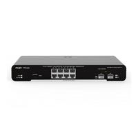 Ruijie reyee - conmutador poe gigabit l2 (8 puertos, 8 puertos gigabit