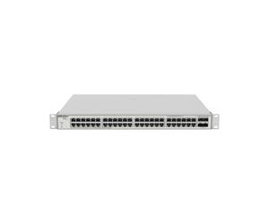 Ruijie Reyee RG-NBS3200-48GT4XS-P-V2 - Switch PoE+ gestionado de 48 puertos Gigabit Layer 2+, 48 puertos PoE+ de 10/100/1000 Mbps, 4 puertos SFP+ de enlace ascendente de 10G, presupuesto PoE de 370 W