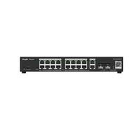 SWITCH RUIJIE RG-ES220GS-P 20 PUERTOS GIGABIT POE 16 POE2 2RJ45