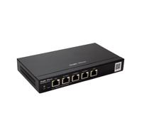 Ruijie Router PoE Reyee de 5 puertos de alto rendimiento gestionado en la nube | 1,5 Gbps, 3 puertos PoE, VPN, multi-WAN RG-EG305GH-P-E