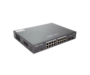Ruijie Switch PoE gestionado Gigabit Reyee de 18 puertos con gestión en la nube RG-ES218GC-P