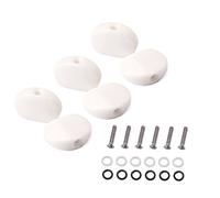 RuiJOTWAT 6 botones de afinación de acrílico para clavijas de repuesto de máquina afinadora de guitarra