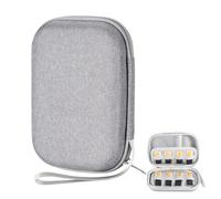 RuiJOTWAT Estuche impermeable para silbato de instrumento de tubo de madera, adecuado para guardar silbatos de saxofón y clarinete (capacidad para 20 tabletas), color liso