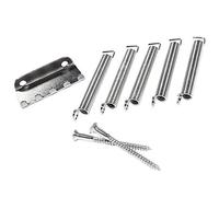 RuiJOTWAT Kit de trémolo con resorte, garra y tornillos para guitarra eléctrica Pure Vintage Stratocaster para Fender Strat ST