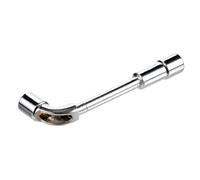 RuiJOTWAT Llave de tubo hexagonal en ángulo en forma de L de 17 mm, llave de tubo de doble cara para reparaciones generales, tuberías, mantenimiento de bicicletas y coches