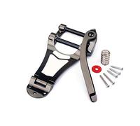 RuiJOTWAT Puente de vibrato y trémolo para guitarra de jazz B7 para Gibson Bigsby ES355 Epiphone negro
