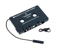 Ruikdly Adaptador de Cassette para Coche de BT 5.0, Adaptador de Casete Bluetooth Portabilidad Cassette Bluetooth Coche para Teléfono Móvil, Tableta, Reproductor de MP3, Estéreo de Coche