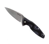 Ruike Unisex Adulto P105-K Fang P105 Linerlock Gris-Negro, Negro, pequeño