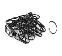 Ruilogod 49 PCS Titulares de coletas de goma multicolores Lazos para niñas