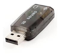 Ruilogod 5.1 Channel USB 2.0 Externo al Adaptador de Audio Tarjeta de Sonido 3D