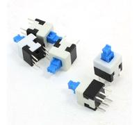 Ruilogod 5 PCS 8 mm x 8 mm pulsador momentáneo interruptor táctil táctil 6 PIN
