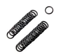 Ruilogod 50 PCS Mecanica NEGROS NBR o Anillos Lavadoras de Sello de Aceite 25x3.5x188mm