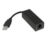 Ruilogod 56Kbps V.92 V.90 Voz USB Externo Módem de Datos de fax BLK