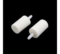 Ruilogod 5pcs 2 cm x 3 cm Cilindro de cerámica Burbuja de aire Difusor de oxígeno de piedra para acuario