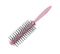 Ruilogod 7.6 "largo plástico rosa mango cepillo redondo pelo rizado belleza peine (id:c0 a1d a9 d0a 5bf
