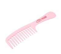 Ruilogod 9.3 pulgadas largo rosa claro dientes anchos mango afilado peine de pelo para damas (id:cc 51c 8b dc1 002
