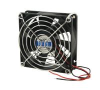 Ruilogod 90mm x 25 mm DC 24V Caja de computadora Fan de enfriamiento W Guardias dedos