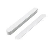 Ruilogod Abrasive Lady Board - Lima de uñas desechable para cuidado de belleza, 17,7 cm de largo, 10 unidades, color blanco (id: 1a8 1ff a5d 8e4 80a