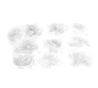 Ruilogod Acrílico Manicura Estilo Francés Falsa Completo Nail Art Consejos 500 PC Transparente (id:f3 0a6 66 a04 7a6