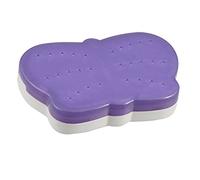 Ruilogod Caja de mariposa púrpura Ambientador de aire de olor de colonia