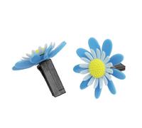 Ruilogod CENO DE VENTILADOR DE AIRE BLUE AZUL SUNFOWER Design Fragrance Fishingener 2 PCS