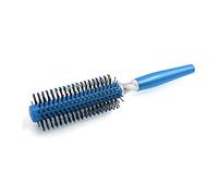 Ruilogod Cepillo redondo con mango de plástico azul antienredos para peluquería, peluquería (id: 9a8 8e1 a7b 558 a15